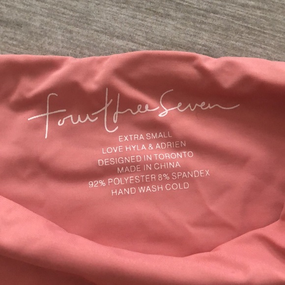 437 Swim Set in Rose - Picture 5 of 8